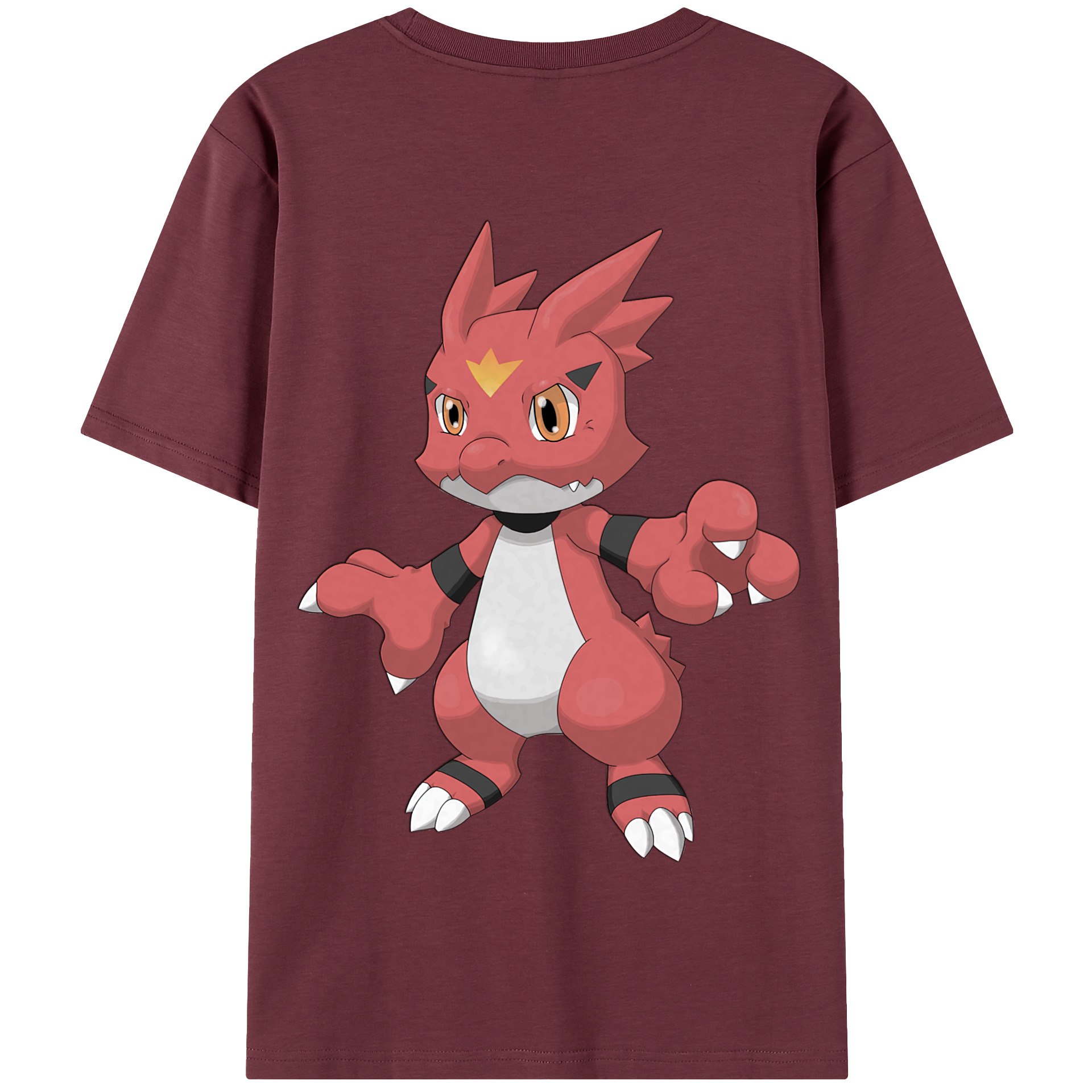 （画像用） Digimon デジタルモンスター/デジモン 綿100％半袖Tシャツ（背面プリント）